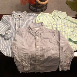 Boys 2T button down shirts
